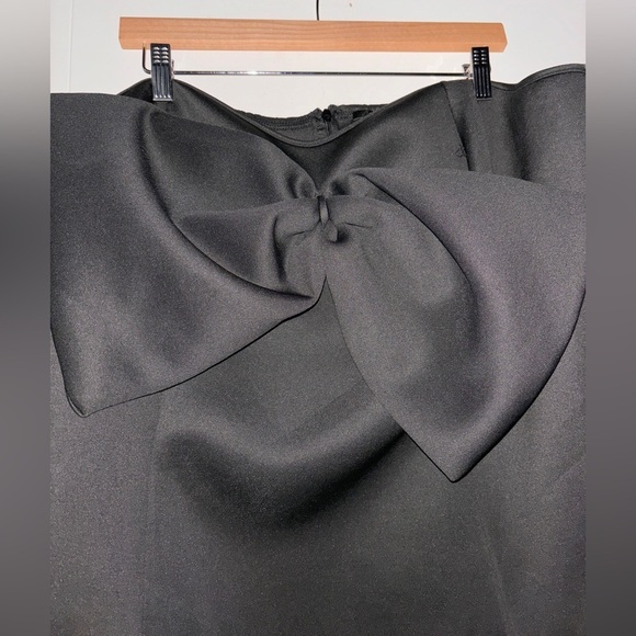 Ashley Stewart Oversize Scuba Bow Embellished Women 26/28 Bodycon Dress NEW - Picture 5 of 11